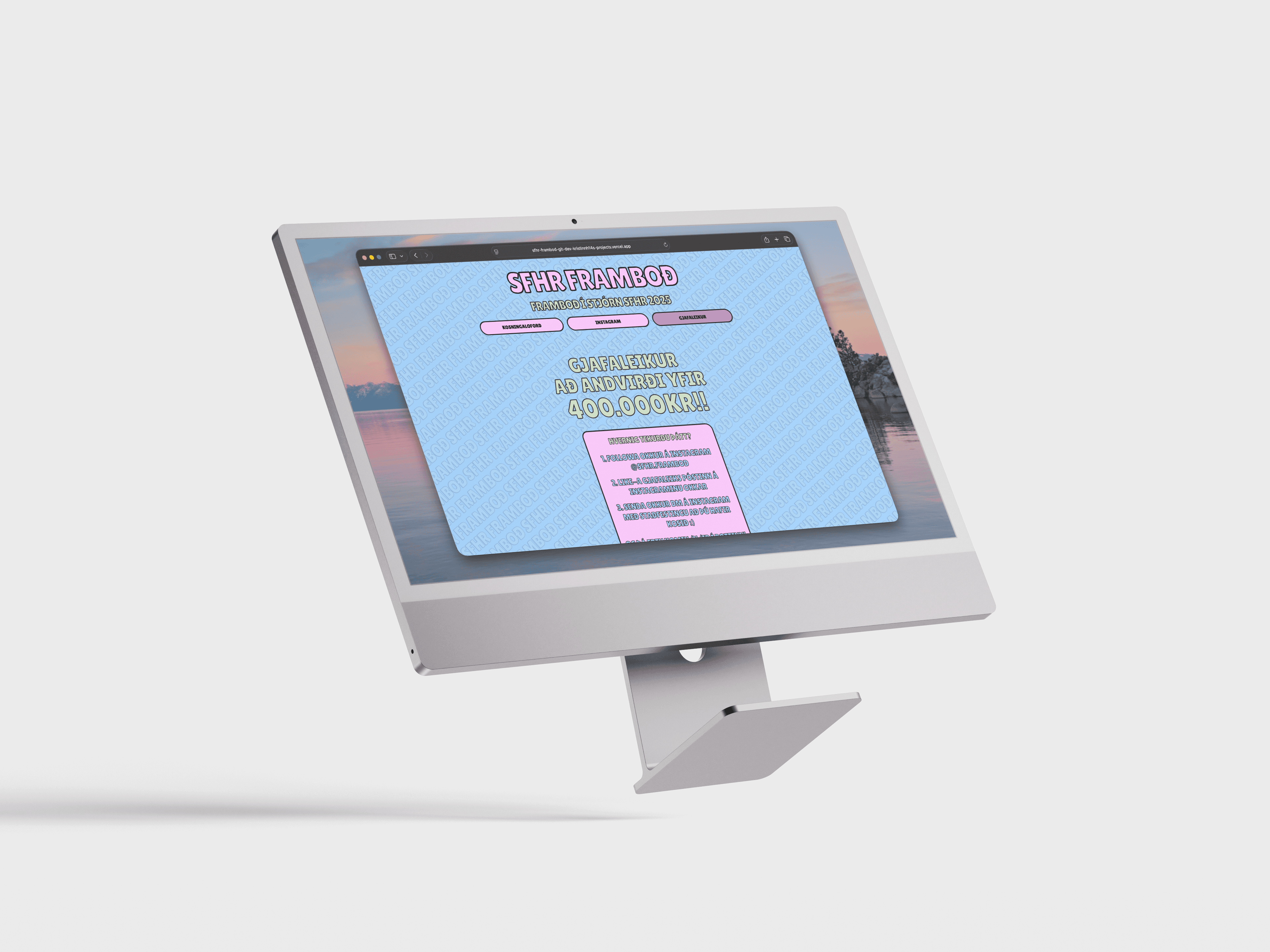 SFHR Framboð mynd 2